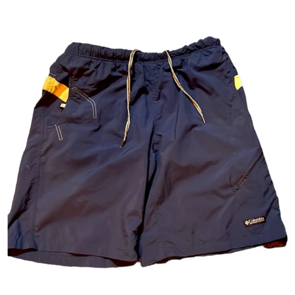 Columbia short’s | LNC | NAVY BLUE and GOLD/| Amazing Piece Worn Once To Big